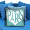 I love paris Square Pillow case