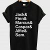 Jack& Finn& T shirt