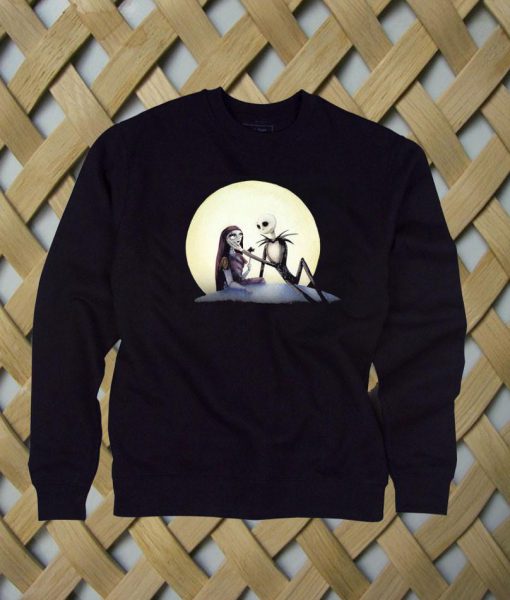 Jack and Sally nightmare before christmas sweatshirt