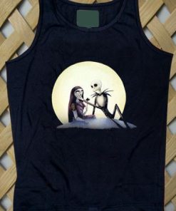 Jack and Sally nightmare before christmas Tank top