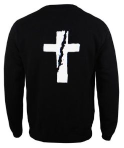 Jesus Symbol Sweatshirt Back