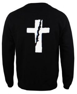 Jesus Symbol Sweatshirt Back