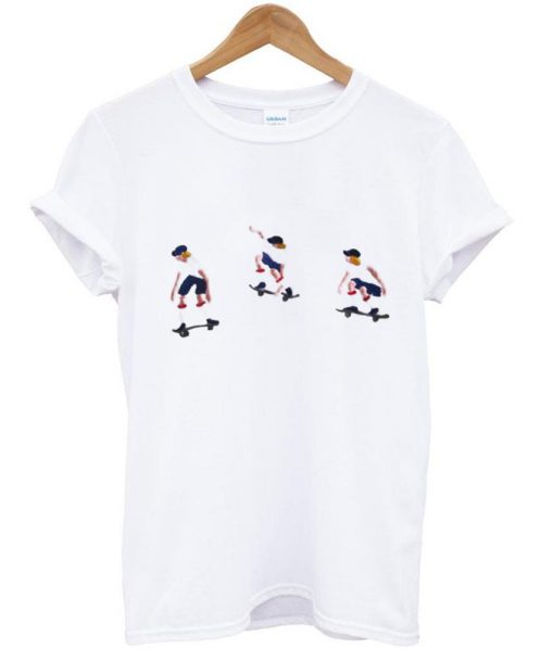 Jump Skateboard T Shirt