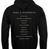 Kanye West 808S And HeartBreak Sand hoodie back