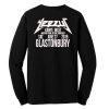 Kanye West Yeezus Glastonbury longsleeve back