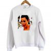 Kim m crying face sweatshirt