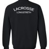 LACROSSE sweatshirt back