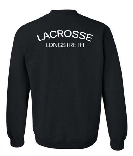 LACROSSE sweatshirt back