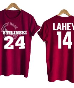 Teen Wolf shirt beacon hills tshirt LAHEY 14 T shirt