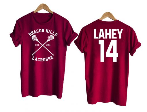 Teen Wolf shirt beacon hills tshirt LAHEY 14 Tshirt