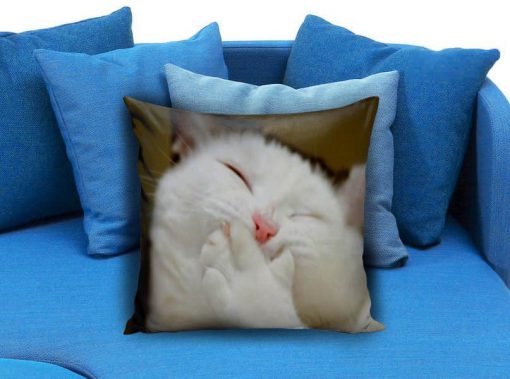 Laughing Cat Funny Pillow case