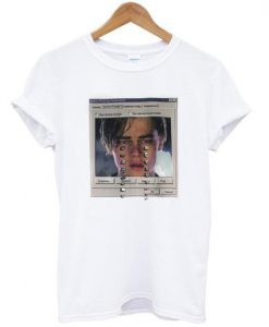 Leonardo Dicaprio crying tshirt