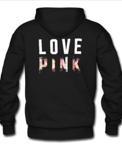 Love Pink Hoodie Back