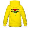 Loves Me Loves Me Not 'Rose' Hoodie Back