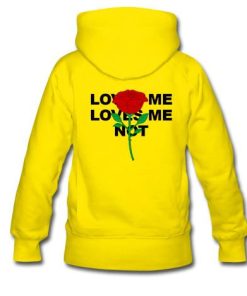 Loves Me Loves Me Not 'Rose' Hoodie Back