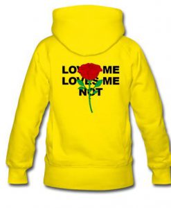 Loves Me Loves Me Not 'Rose' Hoodie Back