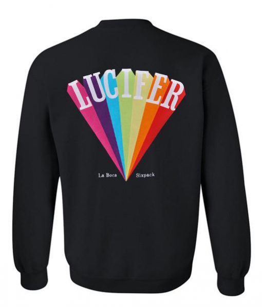 Lucifer sweatshirt back