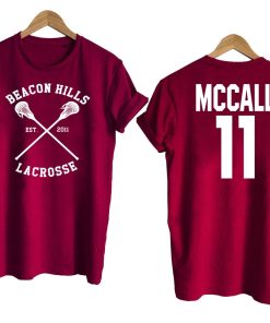 Teen Wolf shirt beacon hills tshirt MCCALL 11 Tshirt