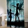 MOON FAIRIES shower curtain customized design for home decor