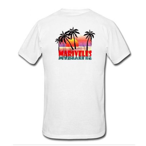 Mariveles Sunset back tshirt