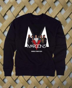 Maroon 5 World Tour 2015 sweatshirt