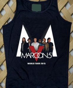 Maroon 5 World Tour 2015 Tank top