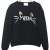 meow sweatshirt