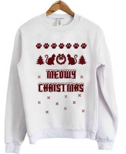 Meowy Christmas Sweatshirt