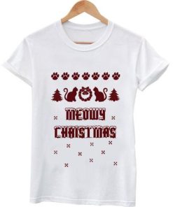 Meowy Christmas T shirt