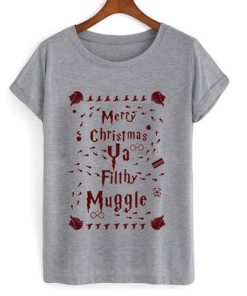 Merry Christmas Ya Filthy Muggle Harry Potter Shirt Ugly Christmas tshirt