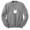 Metal Hand Pixel Sweatshirt
