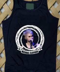 Michael Clifford 5 Sos Album Cover Tank top