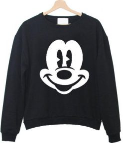 Mickey Mouse Face Sweatshirt