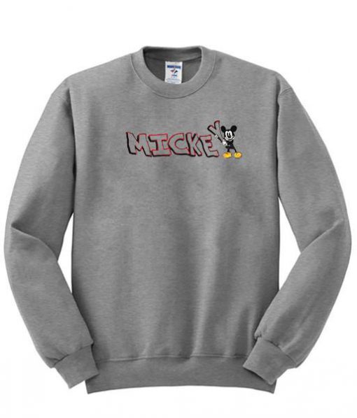 mickey sweatshirt