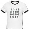 Moon Phase T Shirt Ringer
