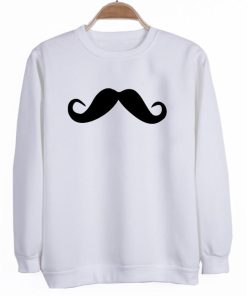 Moustache sweatshirt
