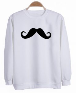 Moustache sweatshirt