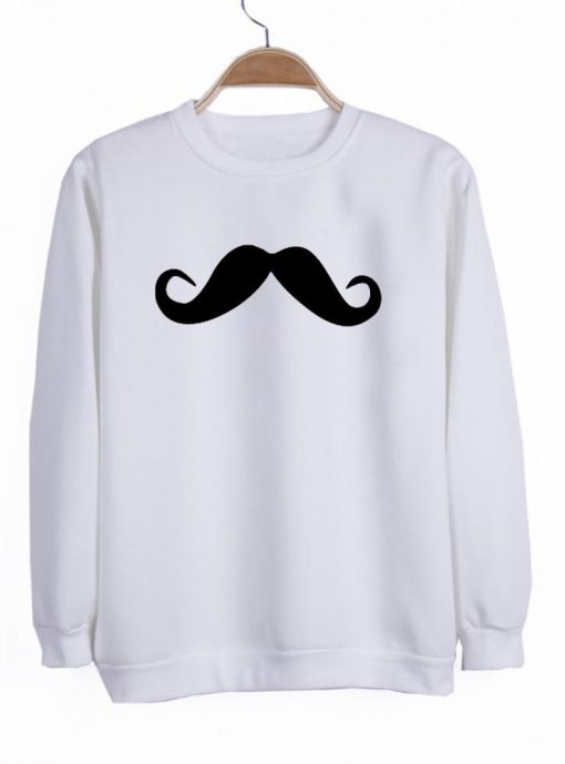 Moustache sweatshirt