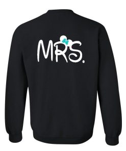 Mr And Mrs Sweatshirt Back