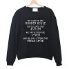 Murder House Normal People Scare Me Sweatshirt