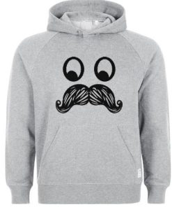 Mustache Hoodie Cotton Heavyweight Hoodie