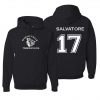 Mystic falls Salvatore 17 Hoodie