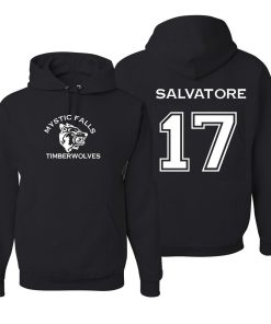 Mystic falls Salvatore 17 Hoodie
