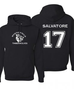 Mystic falls Salvatore 17 Hoodie