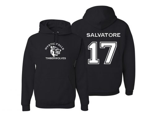 Mystic falls Salvatore 17 Hoodie