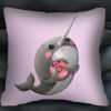 Narwhal  pillow case