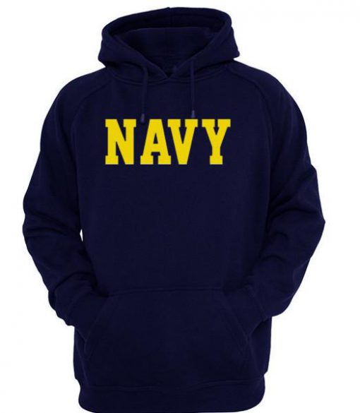 Navy hoodie