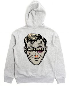 Neck Deep back Hoodie