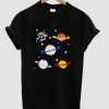 O'MIGHTY Kitties galaxy tshirt