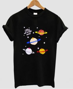 O'MIGHTY Kitties galaxy tshirt